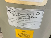 Bruker bzh 400/89 cryomagnet - afbeelding 3 van  7