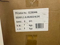 Brunico deurkruk/langschild (16x) - afbeelding 5 van  5
