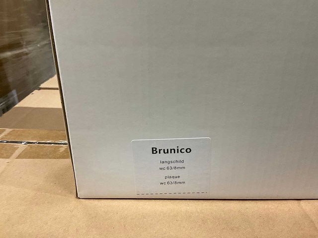 Brunico langschild wc 63/8mm deurkruksets (120x) - afbeelding 2 van  5