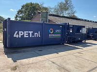 Bruns up1600 stationaire afvalpers met afzetcontainer - afbeelding 1 van  20