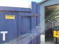 Bruns up1600 stationaire afvalpers met afzetcontainer - afbeelding 19 van  20