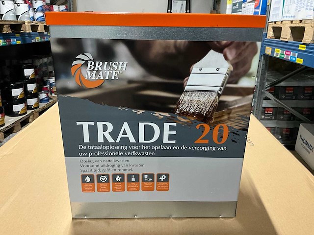 Brush mate trade 20 verfkwast opslagbak (21x) - afbeelding 1 van  2