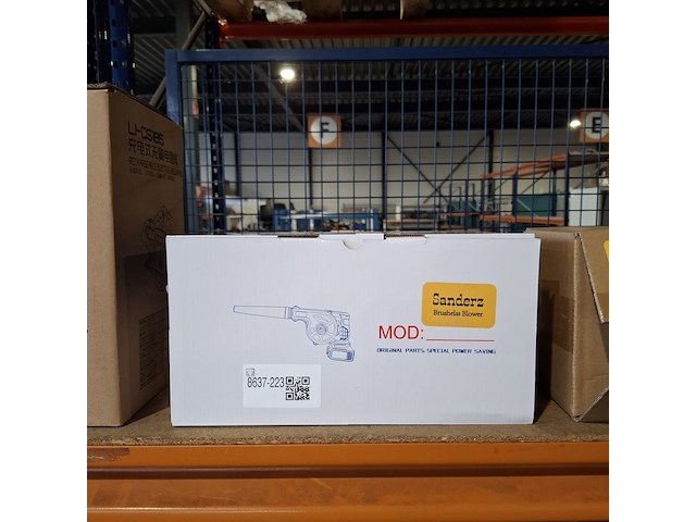 Brushless blower, geel - afbeelding 2 van  11