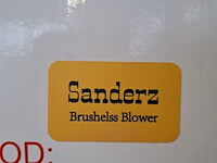 Brushless blower, geel - afbeelding 3 van  11