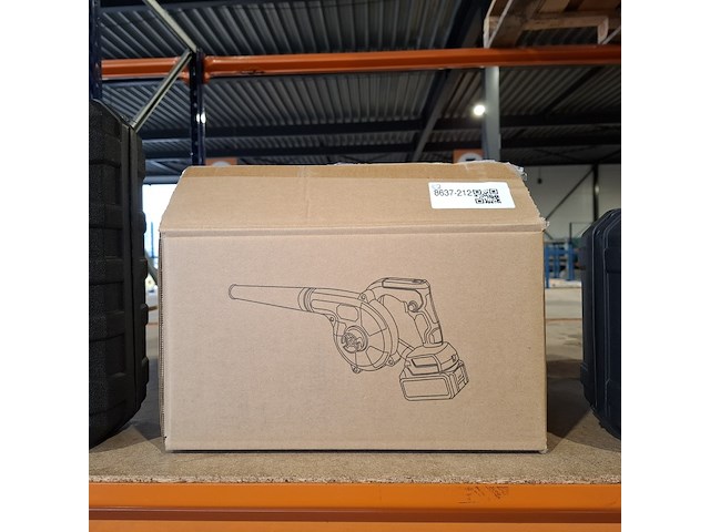 Brushless blower, rood - afbeelding 2 van  10