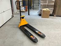 Bruss hand hydraulische palletwagen met weegsysteem - afbeelding 6 van  10