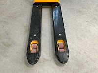 Bruss hand hydraulische palletwagen met weegsysteem - afbeelding 7 van  10