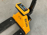Bruss hand hydraulische palletwagen met weegsysteem - afbeelding 8 van  10