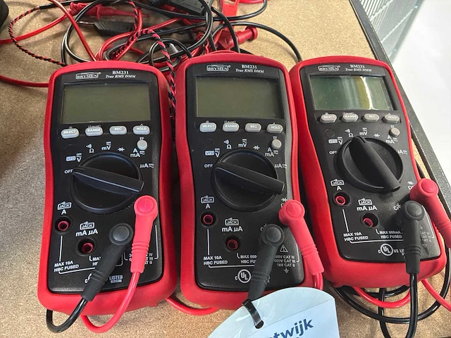 Brymen bm231 multimeter (3x) - afbeelding 2 van  2