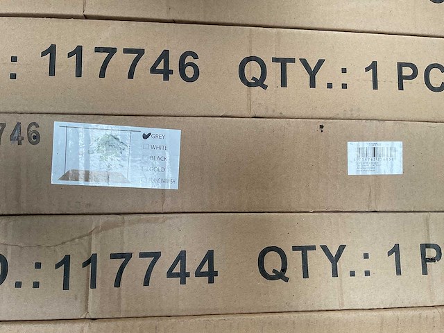 Brynxz tafelklem grijs – verstelbaar (25x) - afbeelding 1 van  1