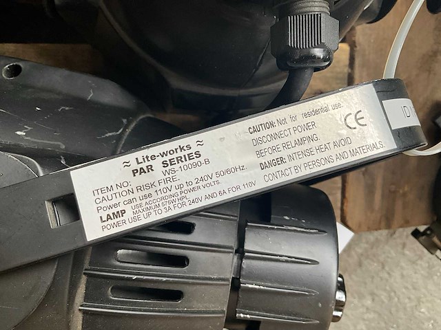 'bryte'par - spots - feestverlichting (8x) - afbeelding 3 van  7