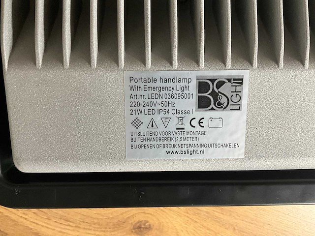 B&s led light bouwlamp (3x) - afbeelding 6 van  6