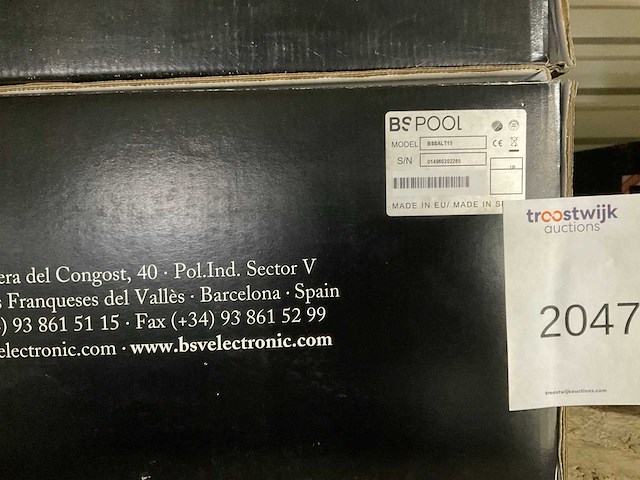 Bs pool bssalt20 zoutwaterchlorinator. (3x) - afbeelding 2 van  2