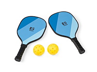 Bs toys pickleball set ga524 2 rackets, net, ballen & draagtas