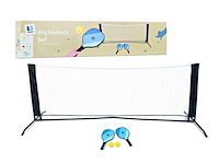 Bs toys pickleball set ga524 2 rackets, net, ballen & draagtas - afbeelding 2 van  4