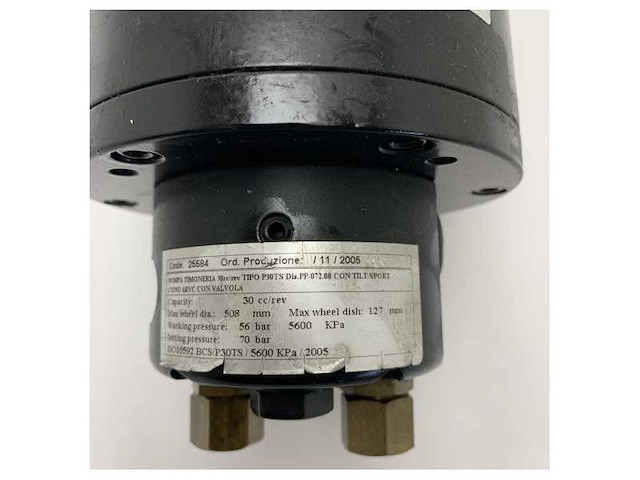 Bsc p30ts hydraulic steering wheel helm pump 30 cc - 25584 - afbeelding 3 van  3