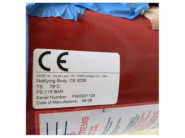 Bsco mon 740-1000 marine fire extuisher 33 kg - afbeelding 7 van  8