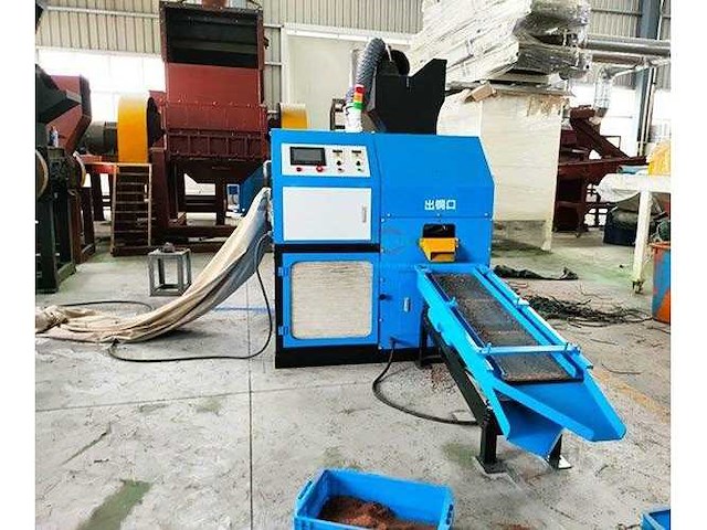 Bsgh bs-100 mini koperkabel granuleermachine - afbeelding 10 van  11