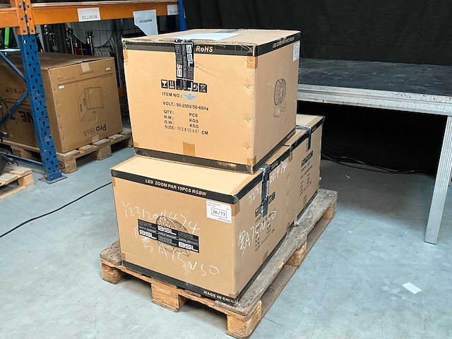 Bsl aegle led zoom par (12x) - afbeelding 5 van  6