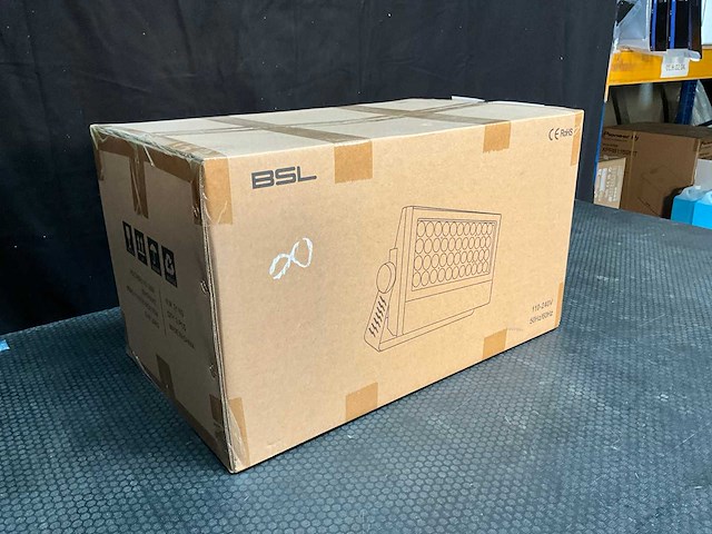 Bsl beast rgbw led wash ip65 (2x) - afbeelding 5 van  5