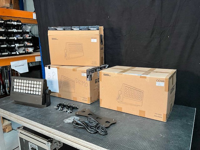 Bsl beast rgbw led wash ip65 (4x) - afbeelding 7 van  13