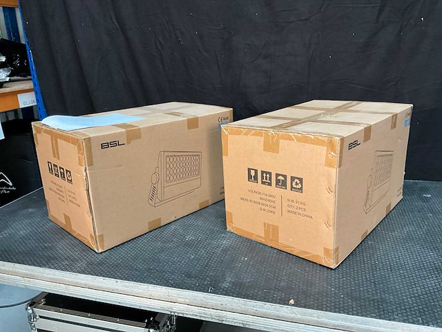 Bsl beast rgbw led wash ip65 (4x) - afbeelding 3 van  4