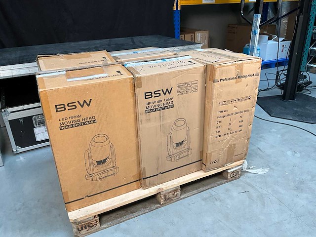 Bsl bsw 150w moving head (3x) - afbeelding 7 van  16