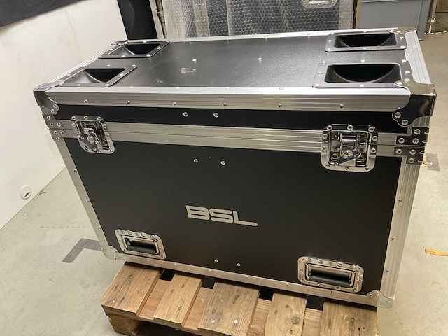 Bsl impact 180 flightcase (2x) - afbeelding 1 van  7