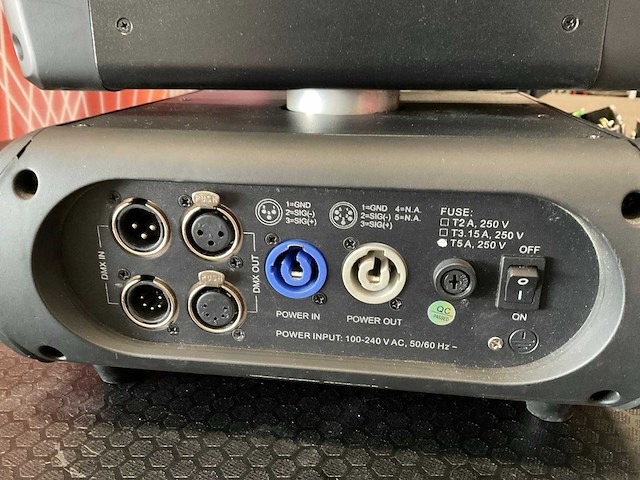 Bsl magic zoom 19 moving head (4x) - afbeelding 3 van  3