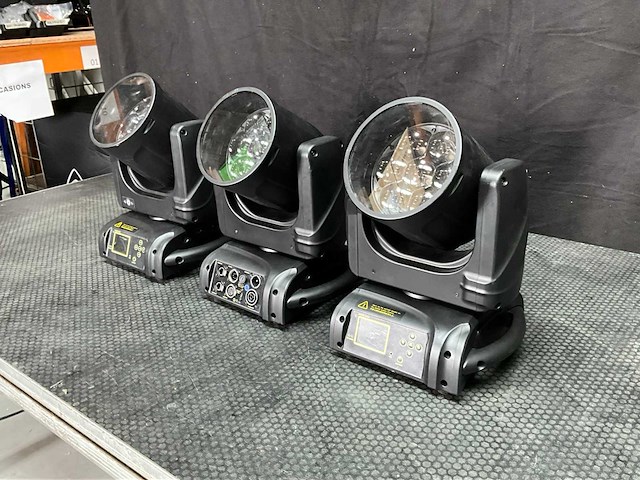 Bsl mystic 7 led moving head wash (3x) - afbeelding 8 van  12
