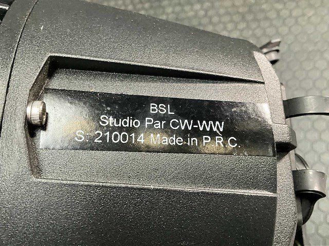 Bsl par cw ww en par rgb ww led studio par spot (8x) - afbeelding 3 van  17