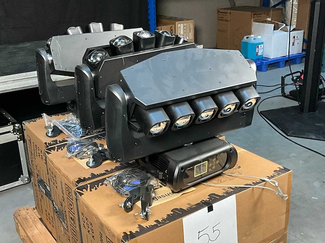 Bsl pegasus v2 rgbw led moving head (6x) - afbeelding 6 van  13