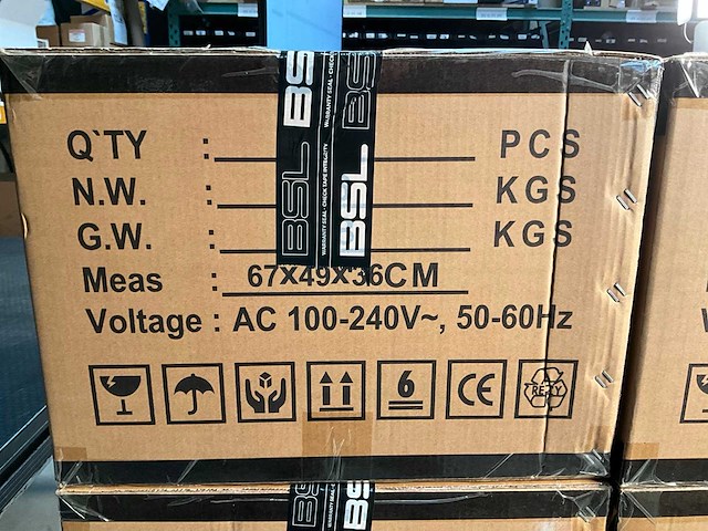 Bsl pegasus v2 rgbw led moving head (6x) - afbeelding 7 van  7