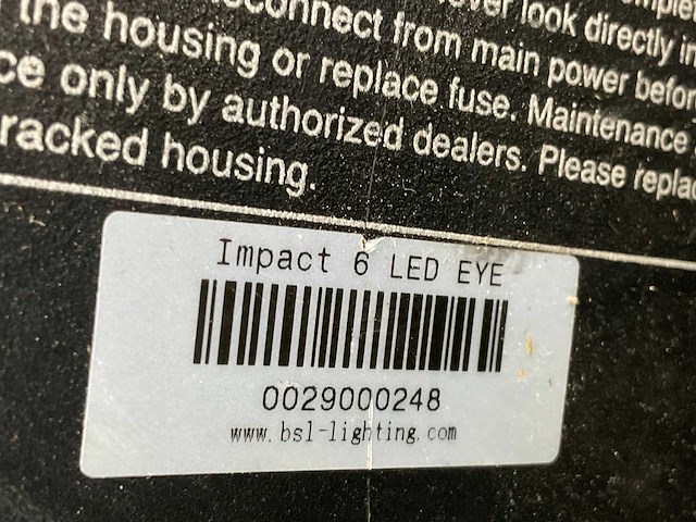 Bsl six-eye 1 led blinder (2x) - afbeelding 6 van  8