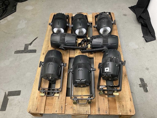 Bsl studio led-par rgb lime studio (8x) - afbeelding 5 van  5