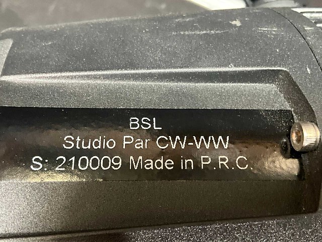 Bsl studio par cw ww bsl led studio par spot (4x) - afbeelding 9 van  10