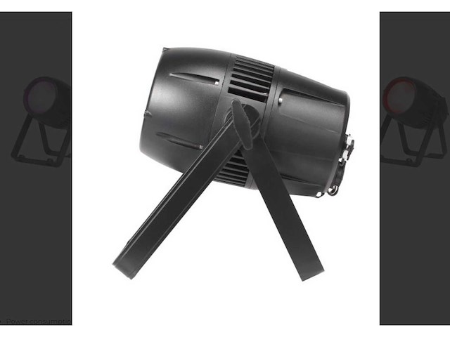 Bsl studio par rgb ww led studio par spot (8x) - afbeelding 4 van  7