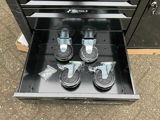 Bsn - professional quality tools - gevulde gereedschapswagen - 262 pc’s - afbeelding 5 van  20