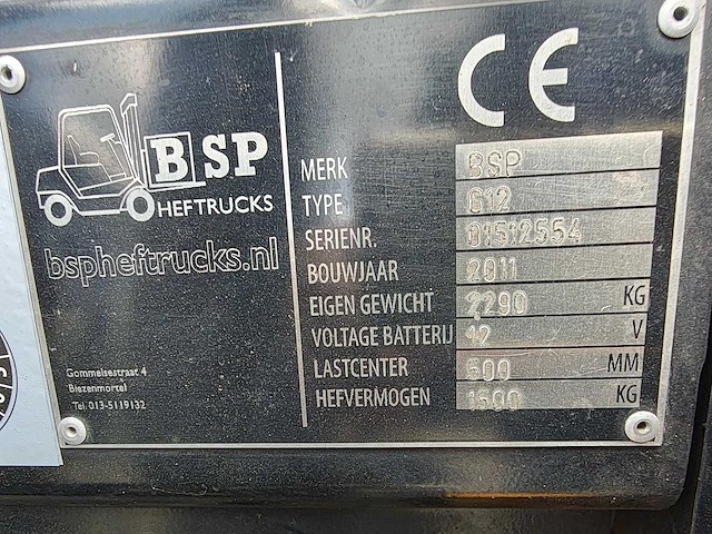 Bsp - 2011 - 12 - vorkheftruck - afbeelding 5 van  30