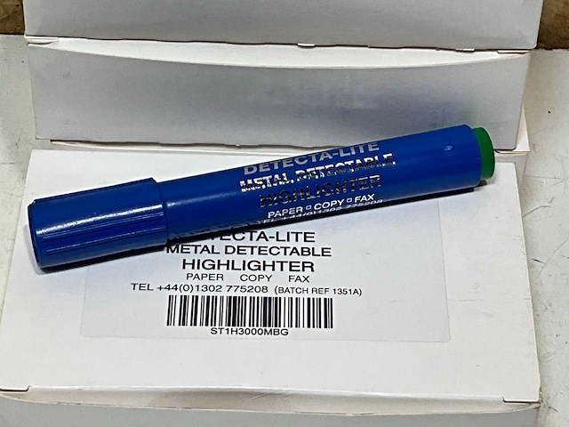 Bst metal detectable highlighter (40x) - afbeelding 5 van  5