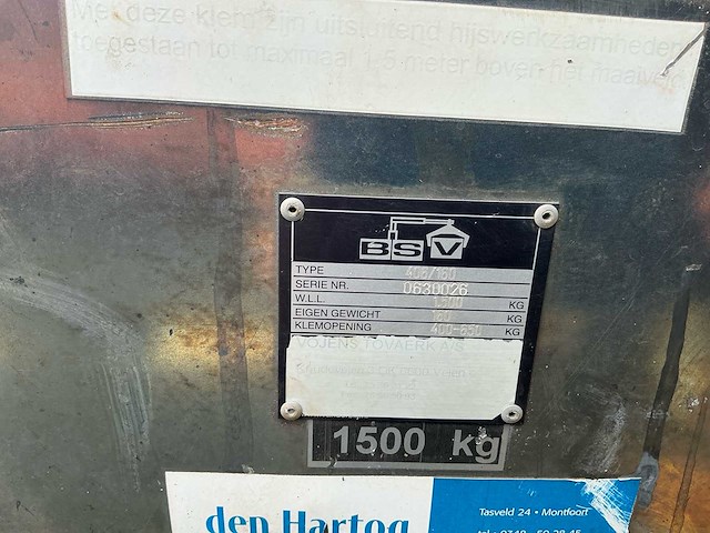 Bsv 406/160 tegelklem - afbeelding 4 van  4