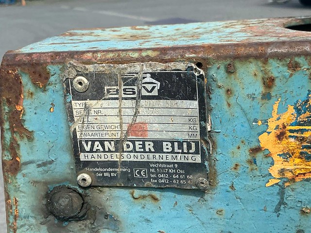 Bsv pg100-2 ssb-s pallethaak - afbeelding 6 van  6
