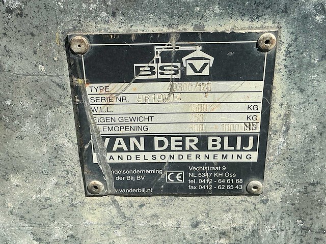 Bsv stenenklem - afbeelding 6 van  6