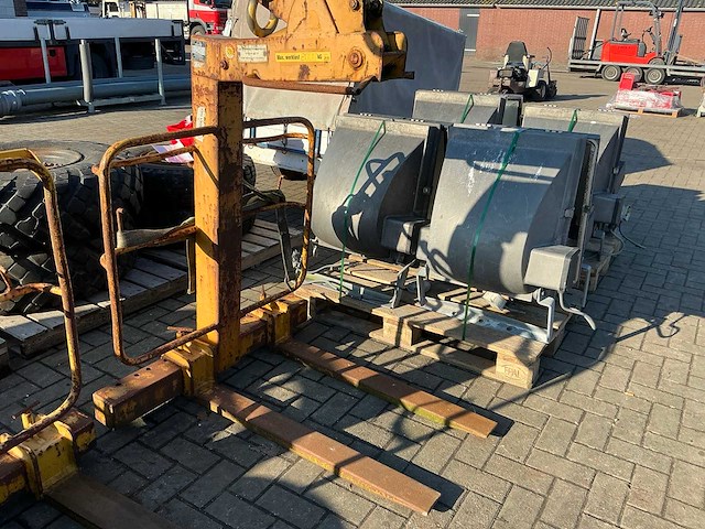Bsv wll 2000 pallet haak - afbeelding 1 van  7