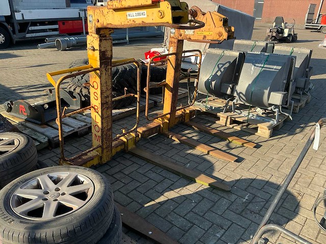 Bsv wll 2000 pallet haak - afbeelding 1 van  5