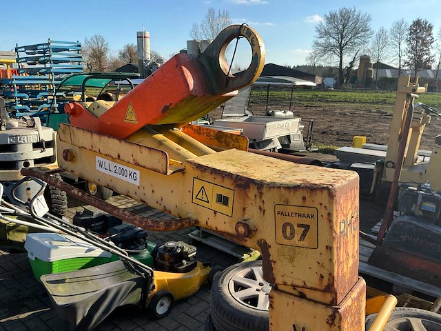 Bsv wll 2000 pallet haak - afbeelding 4 van  5