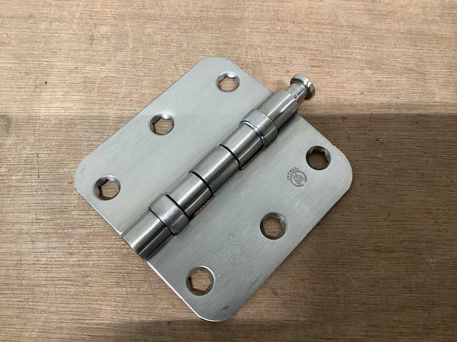 Bsw rvs kogellagerscharnier 76x76 mm (60x) - afbeelding 1 van  2