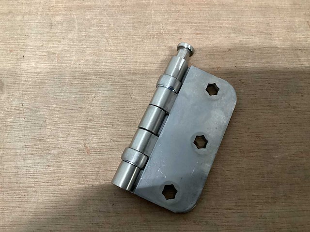 Bsw rvs kogellagerscharnier 76x76 mm (60x) - afbeelding 2 van  2