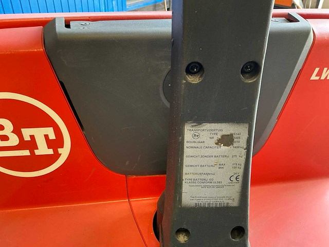Bt - lwe-140 - electric pallet trucks - 2016 - afbeelding 18 van  20