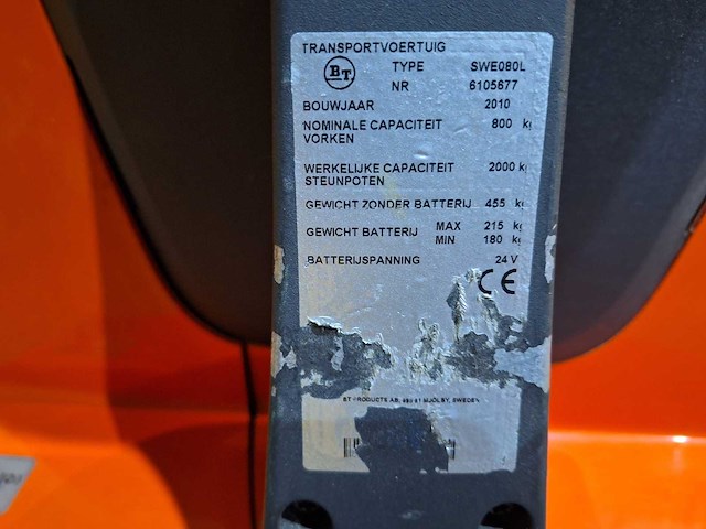 Bt - swe080l - stapelaar - afbeelding 9 van  9